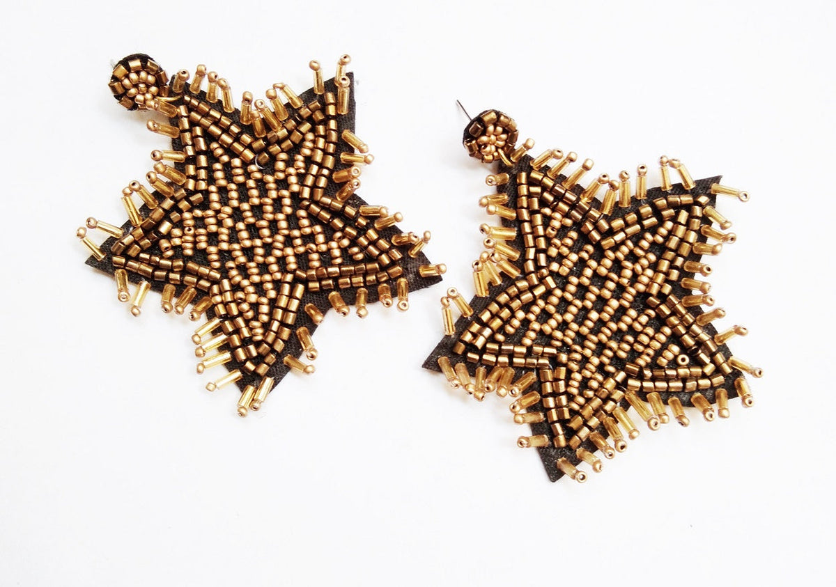 Novelty Star Beaded Earring - Charming Charlie