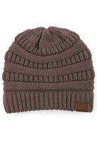 EarthGrey C.C Ribbed Knit Solid Color Beanie offers a timeless design with durable ribbed knitting, ensuring a snug and comfortable fit. Crafted for warmth and versatility, this beanie is perfect for everyday wear, providing reliable protection against cold weather while maintaining a sleek, minimalist style that complements any outfit. Its solid color adds understated appeal, making it an essential accessory for both casual and outdoor use. 