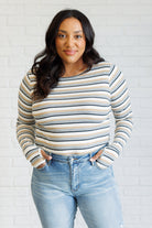 East Coast Breeze Striped Top - Charming Charlie
