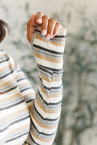 East Coast Breeze Striped Top - Charming Charlie
