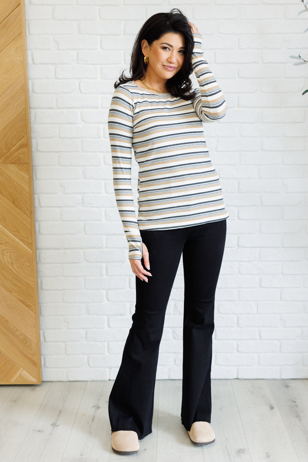 East Coast Breeze Striped Top - Charming Charlie