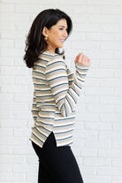 East Coast Breeze Striped Top - Charming Charlie