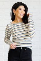 East Coast Breeze Striped Top - Charming Charlie
