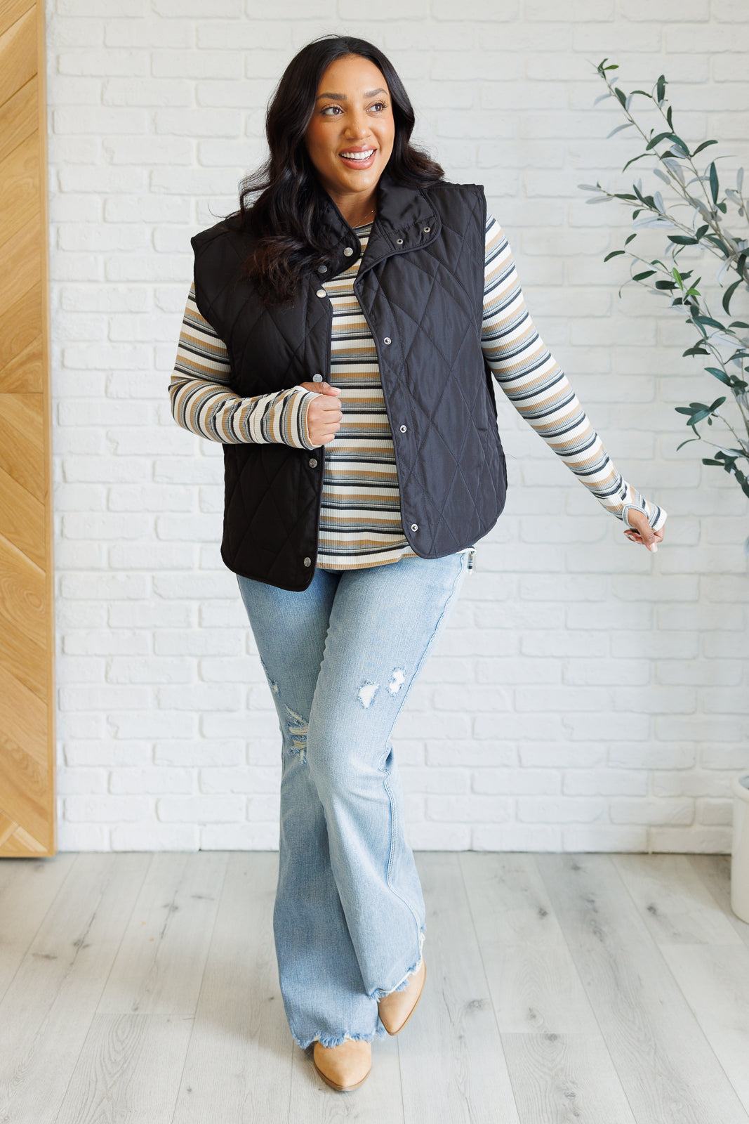 East Coast Breeze Striped Top - Charming Charlie