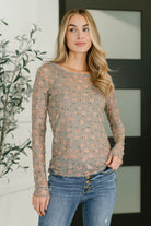 Easy Lovin' Mesh Layering Top - Charming Charlie