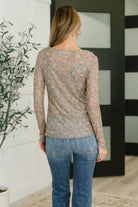 Easy Lovin' Mesh Layering Top - Charming Charlie