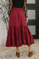 Easy Pick Tiered Maxi Skirt - Charming Charlie