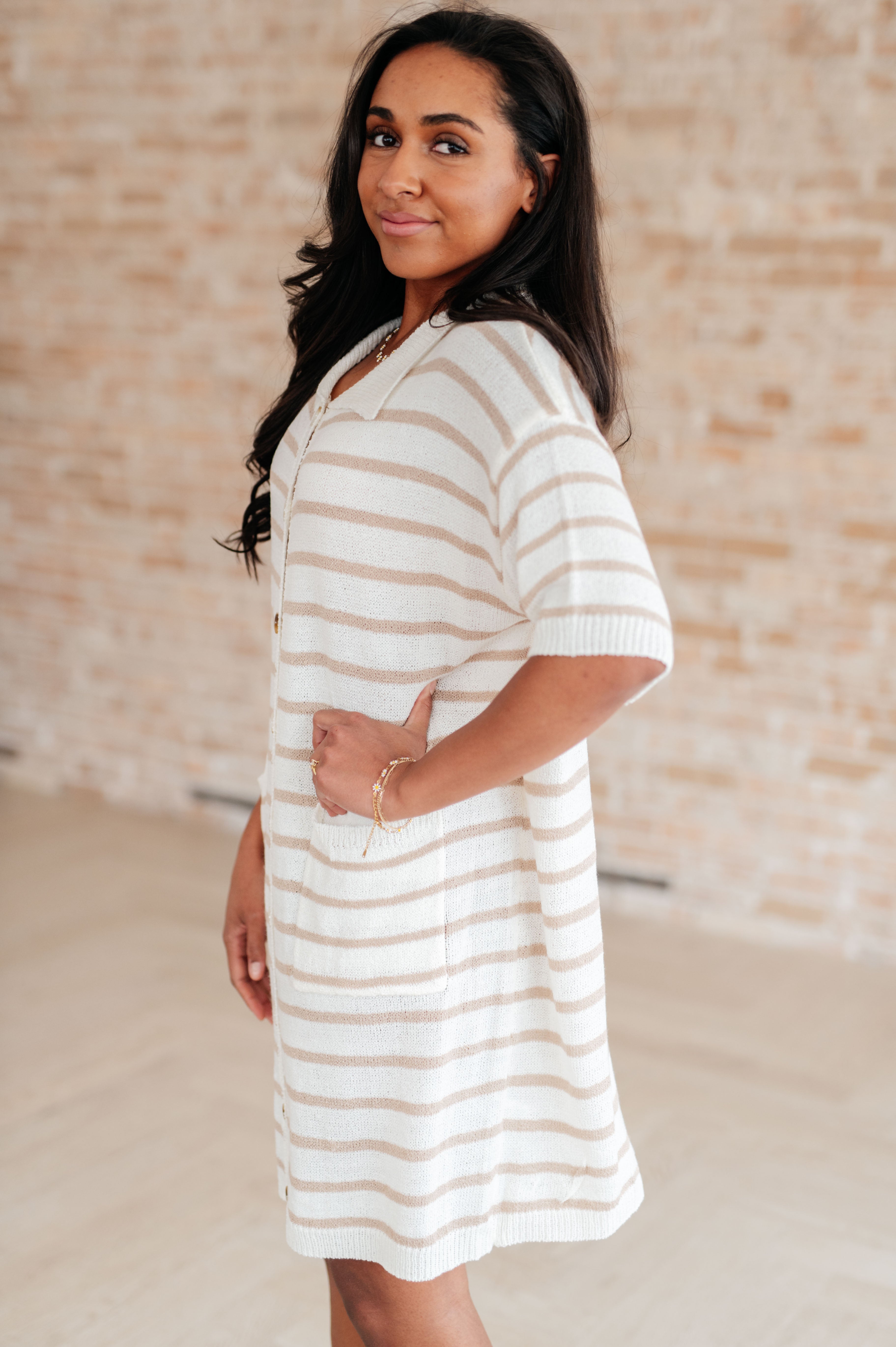 Easy Street Striped Dress - Charming Charlie