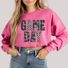 Edgy Gameday in Pink Sweatshirt - Charming Charlie
