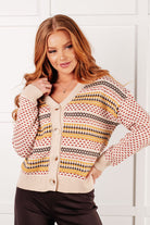 Effortless Elements Striped Cardigan - Charming Charlie