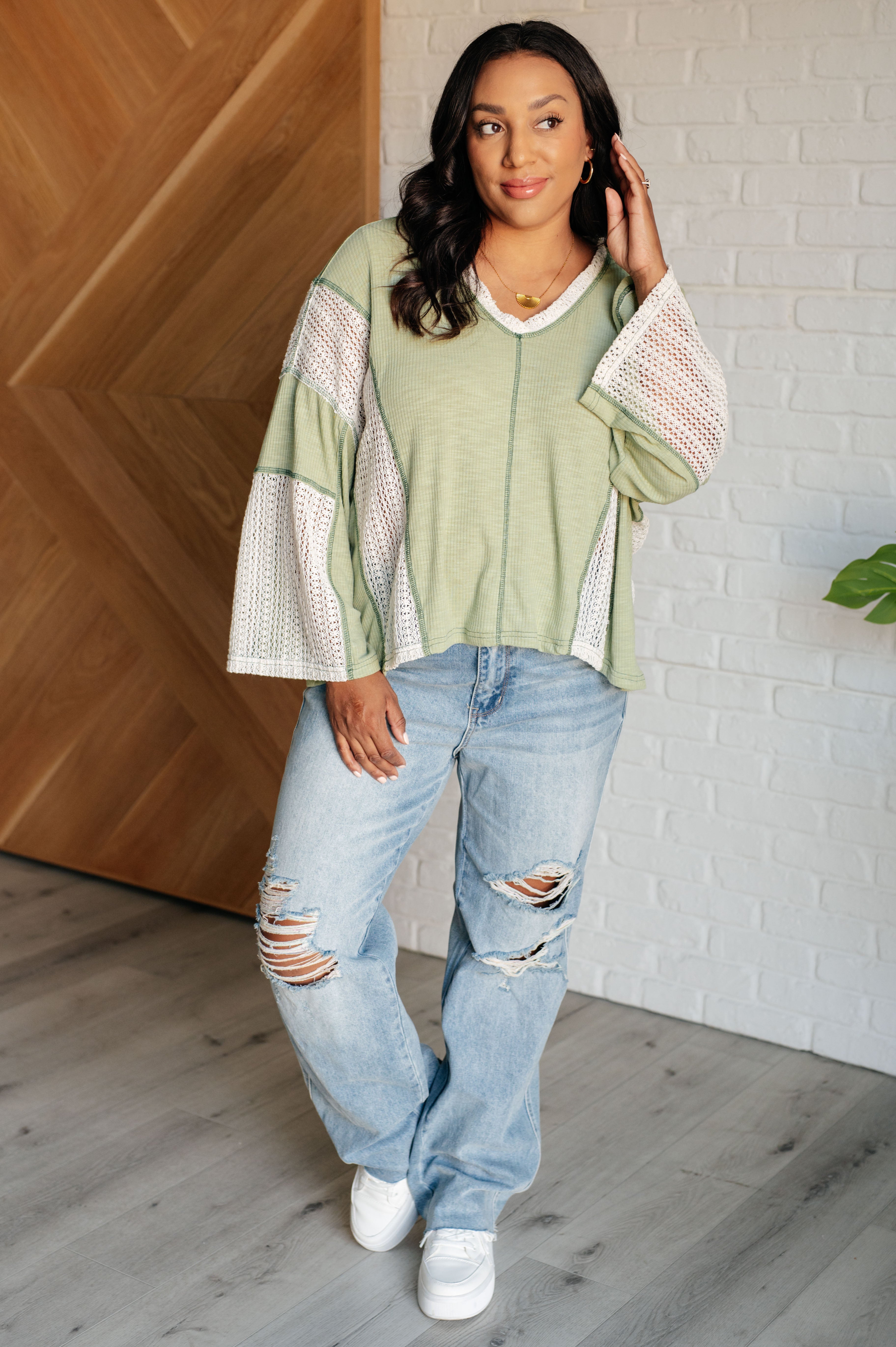 Elemental My Dear Patchwork Top - Charming Charlie