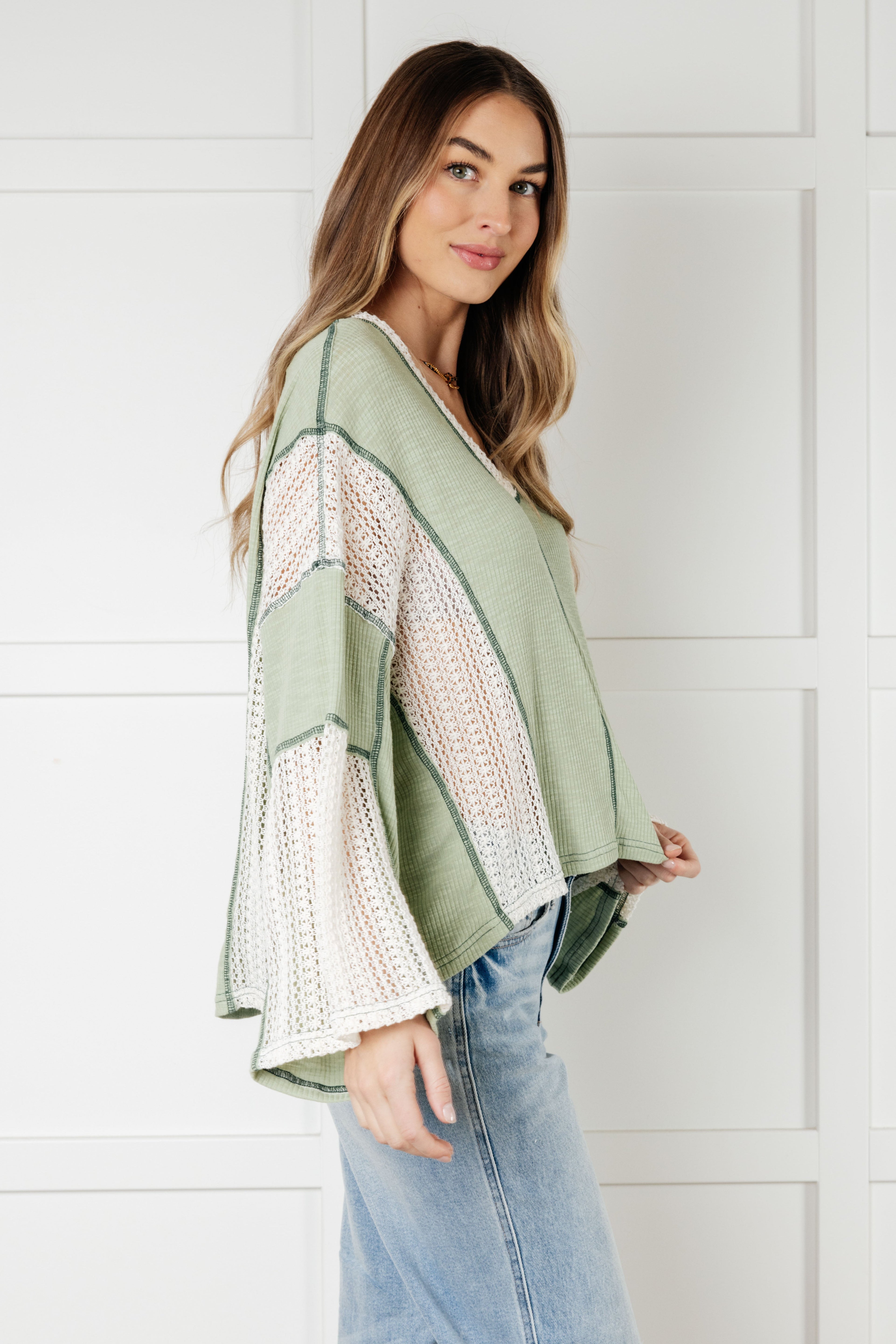 Elemental My Dear Patchwork Top - Charming Charlie