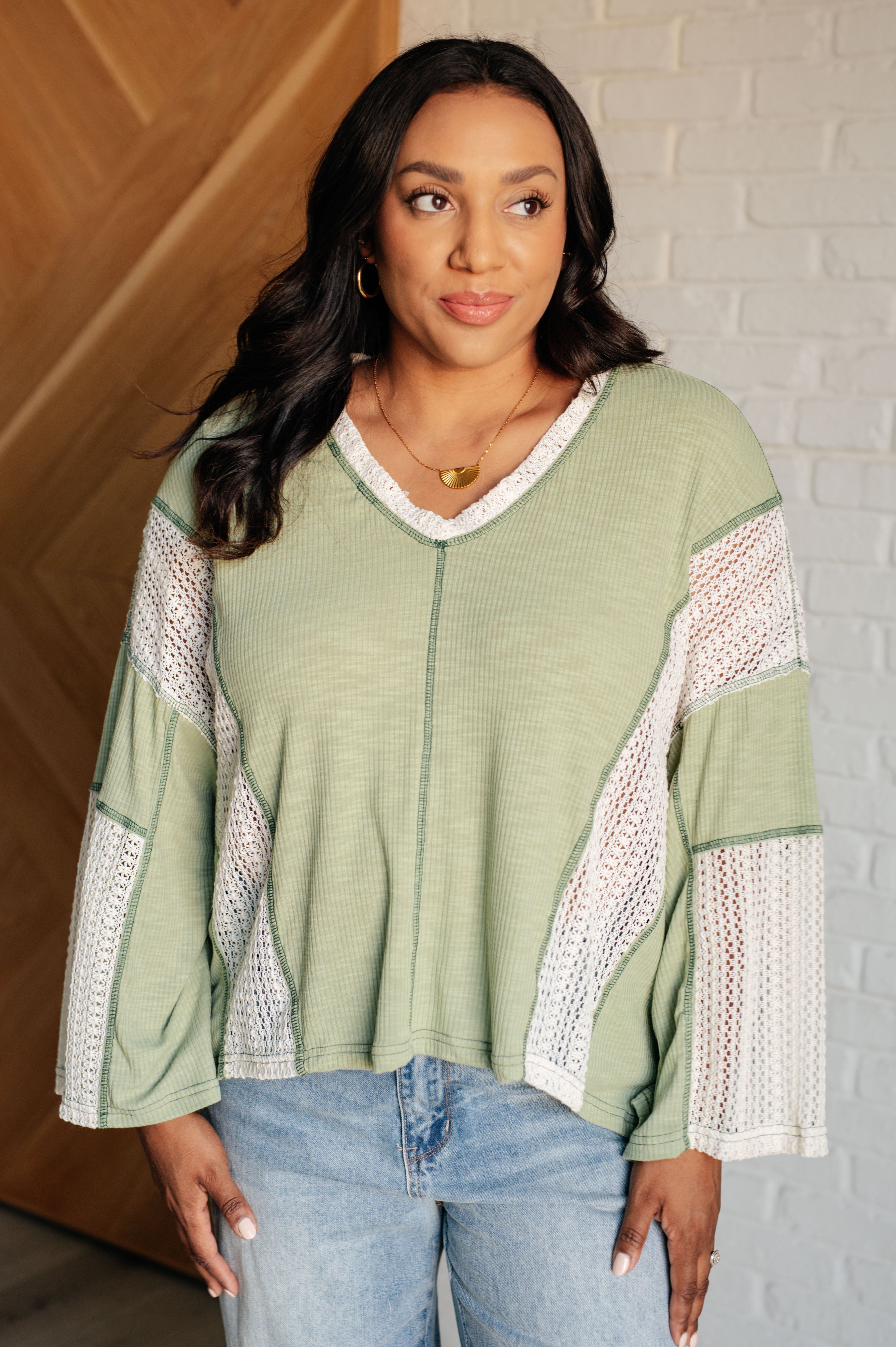 Elemental My Dear Patchwork Top - Charming Charlie