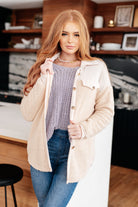 Endless Potential Sherpa Shacket - Charming Charlie