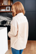 Endless Potential Sherpa Shacket - Charming Charlie