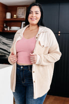 Endless Potential Sherpa Shacket - Charming Charlie