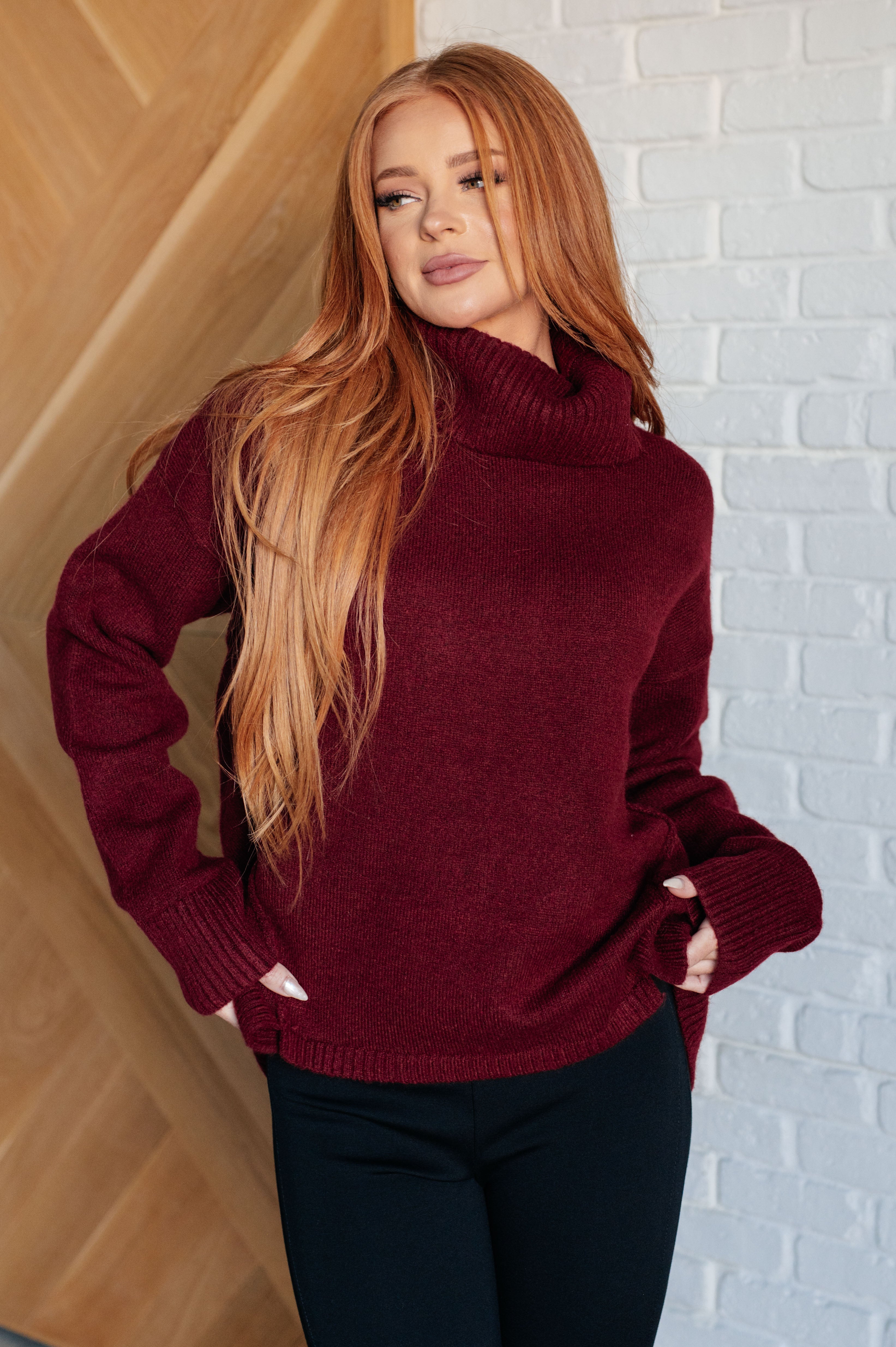Envelop Me Turtleneck Sweater - Charming Charlie