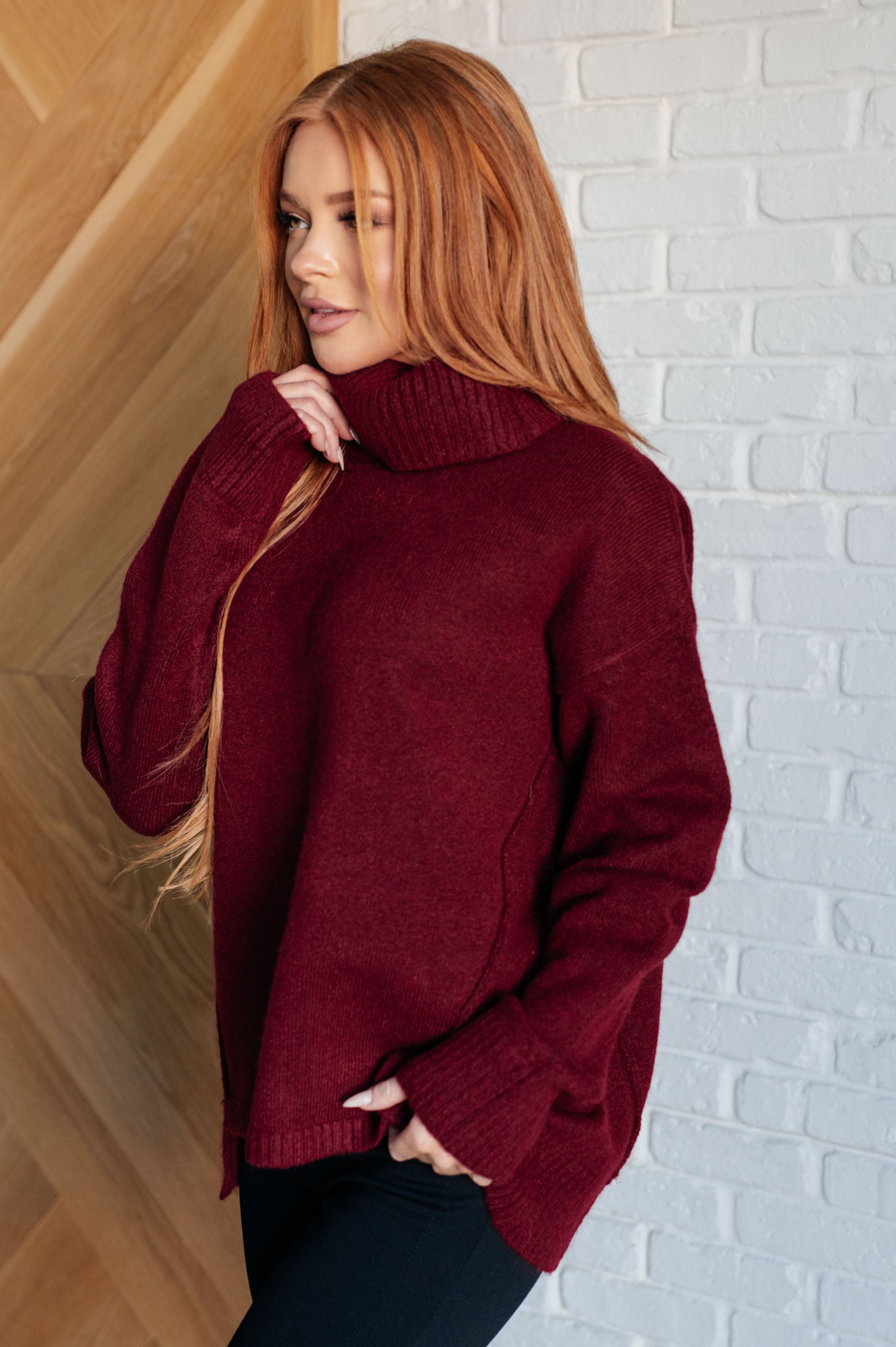 Envelop Me Turtleneck Sweater - Charming Charlie