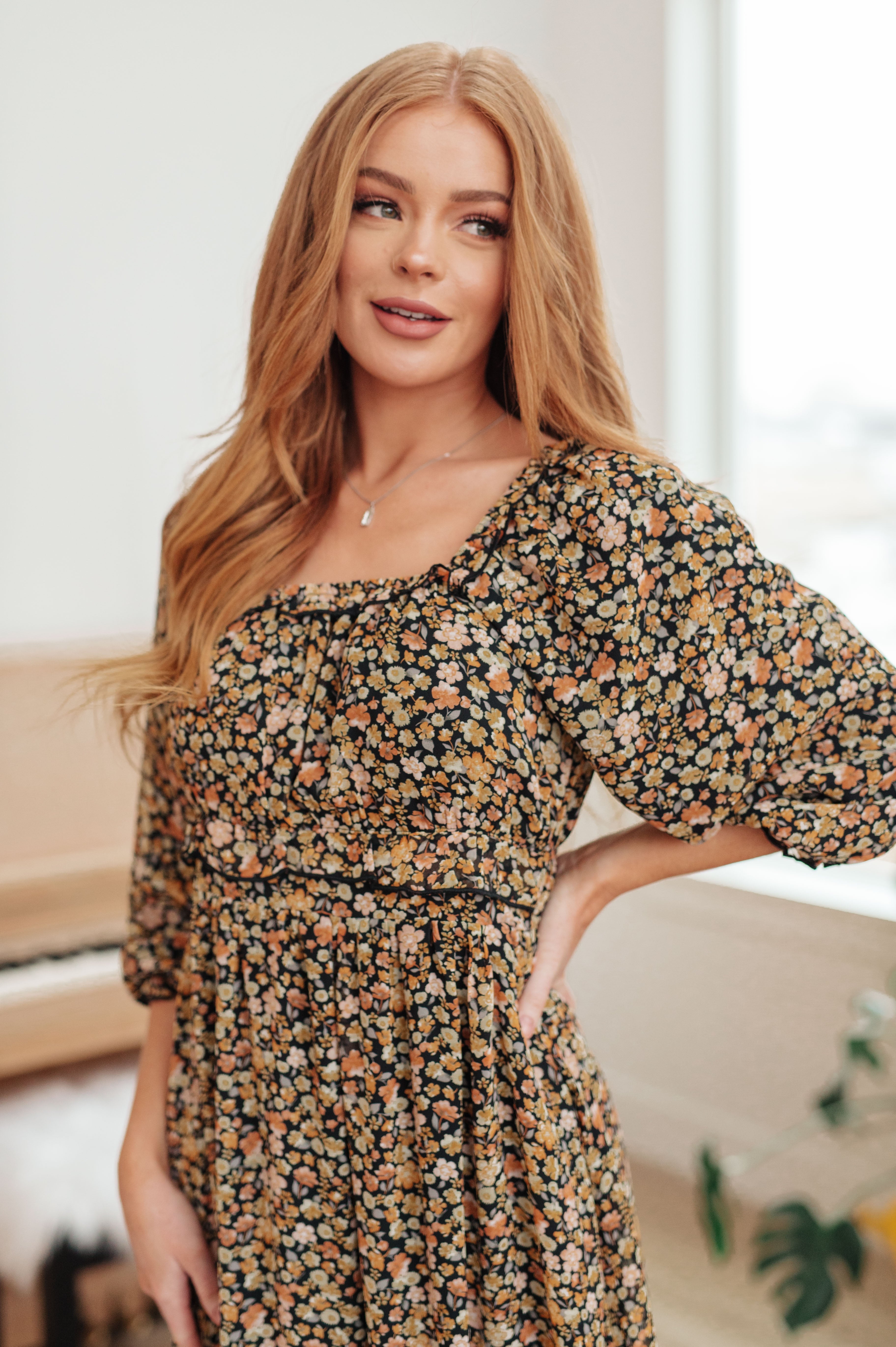 Ever So Briefly Floral Maxi Dress - Charming Charlie