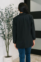Every Day Blazer in Black - Charming Charlie