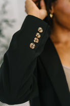 Every Day Blazer in Black - Charming Charlie