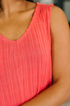 Everything She Wants Sleeveless Maxi Dress in Coral - Charming Charlie