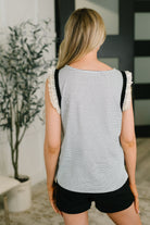 Exceeding Expectations Ruffled Sleeve Blouse - Charming Charlie