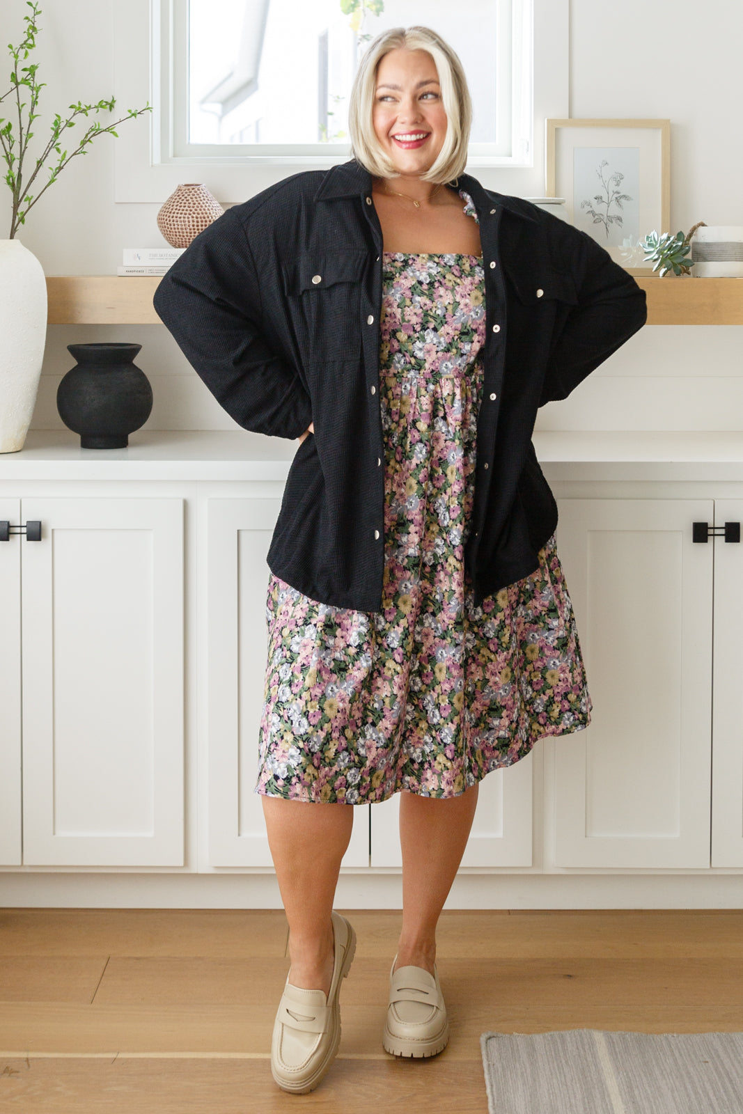 Excellence Without Effort Floral Dress - Charming Charlie