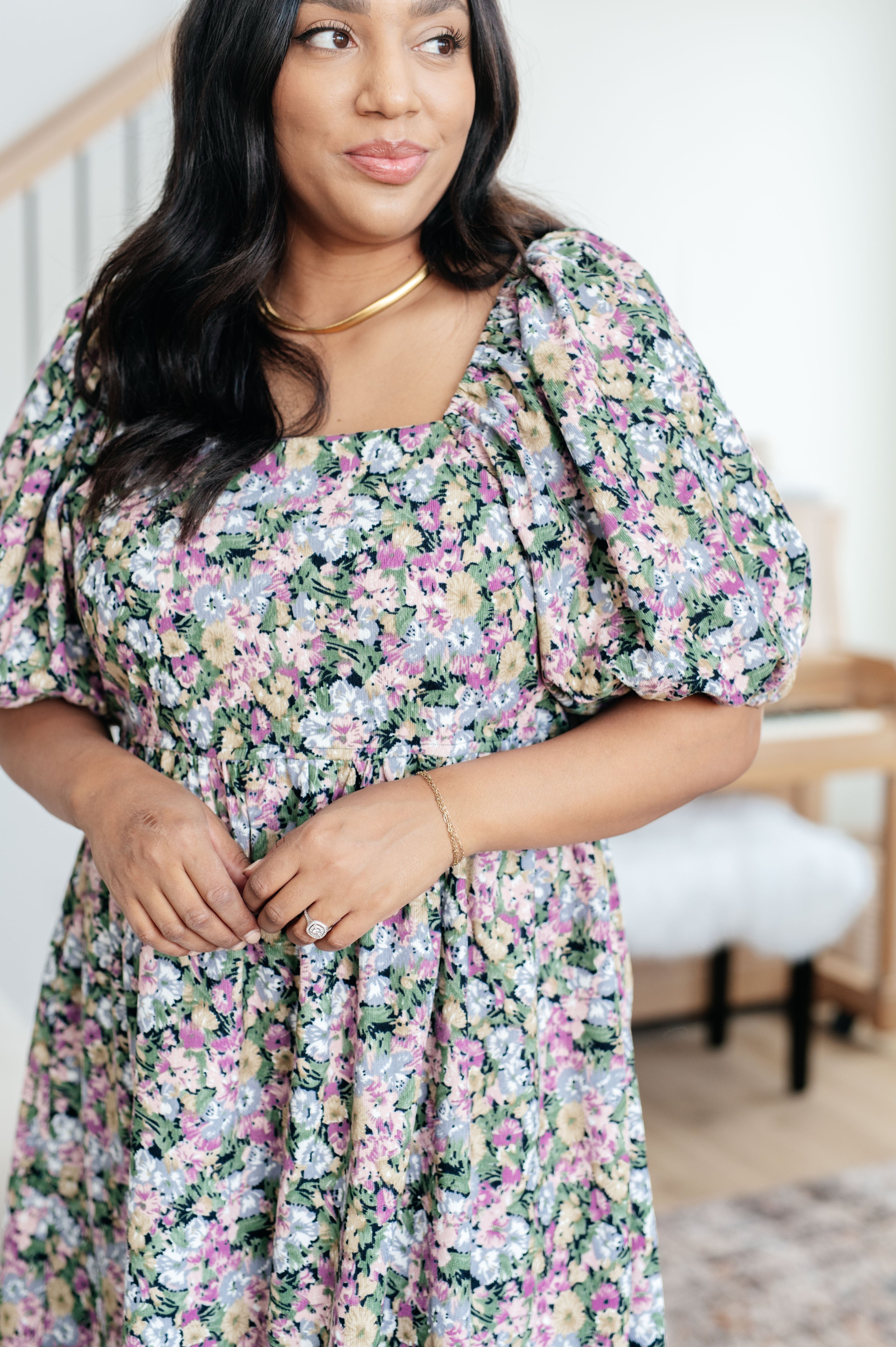 Excellence Without Effort Floral Dress - Charming Charlie