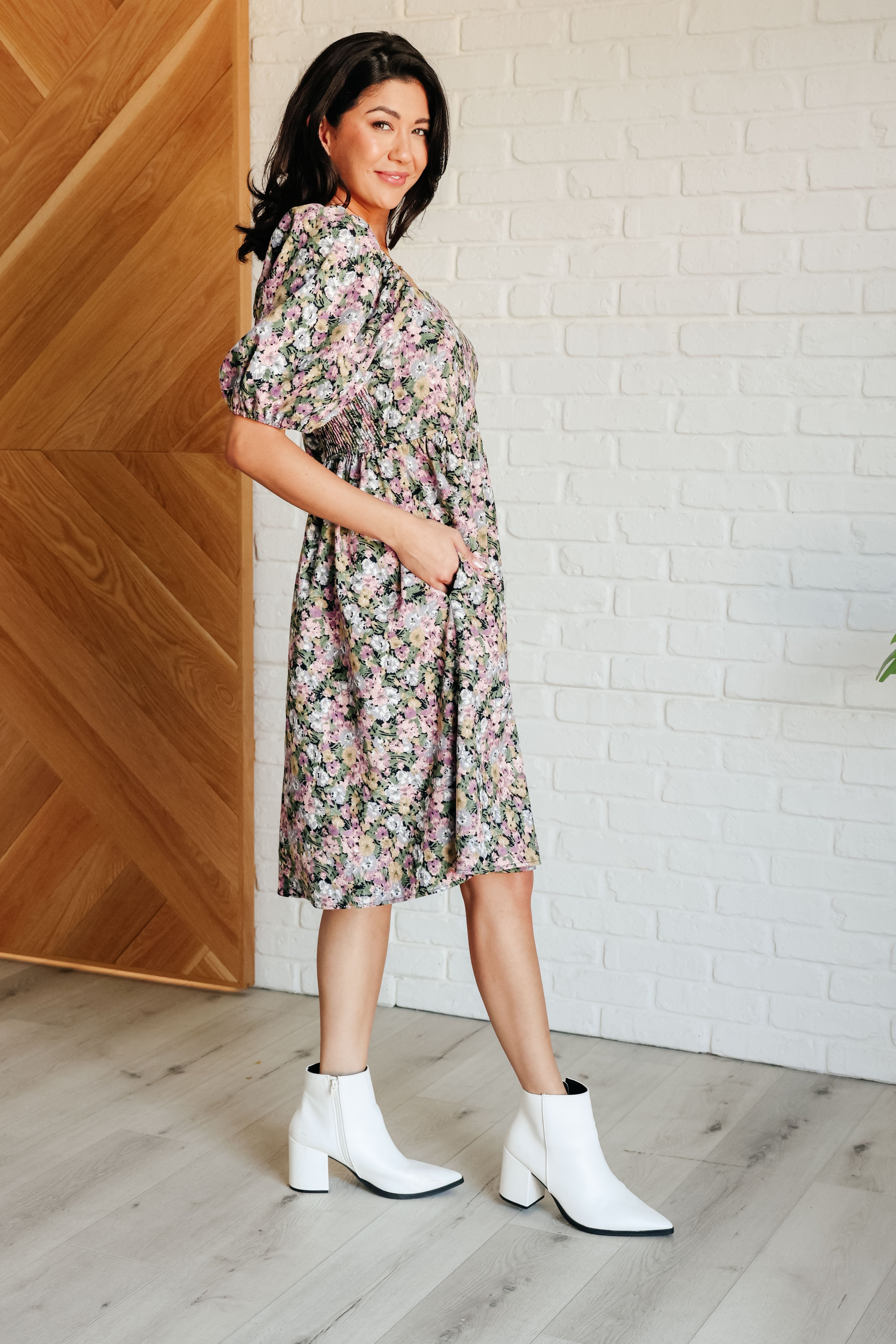 Excellence Without Effort Floral Dress - Charming Charlie