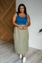 Explain It Away Cargo Skirt - Charming Charlie