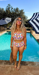 PREORDER: Amalfi Blooms Swim Set - Charming Charlie