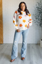 Falling Flowers Floral Sweater - Charming Charlie