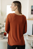 Feeling Better Scoop Neck Top - Charming Charlie