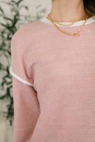 Feeling Restless Textured Drop Shoulder Top - Charming Charlie