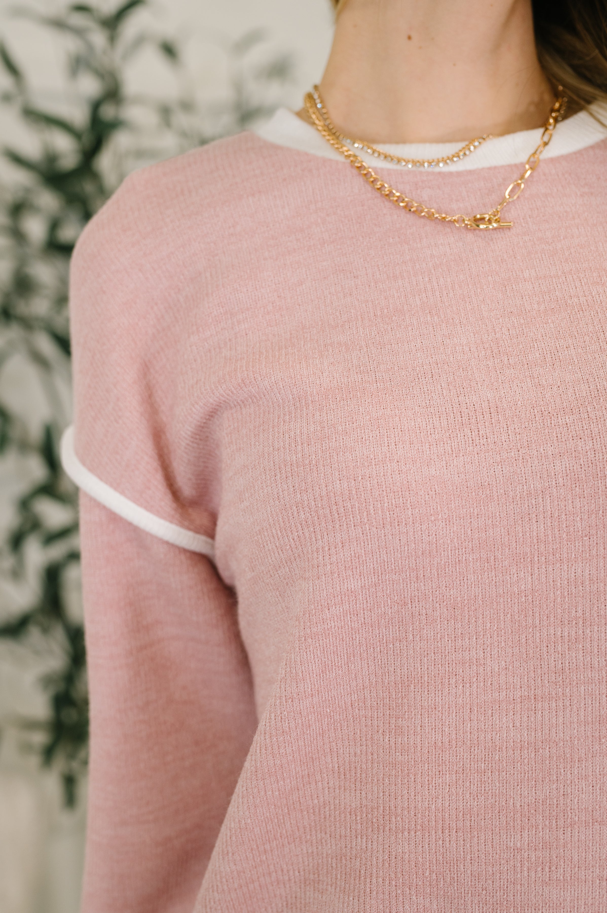 Feeling Restless Textured Drop Shoulder Top - Charming Charlie