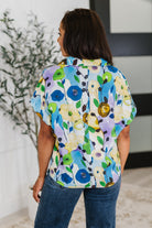 Fielding Questions Floral Top - Charming Charlie