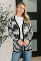 Finagle Your Way Striped Cardigan - Charming Charlie