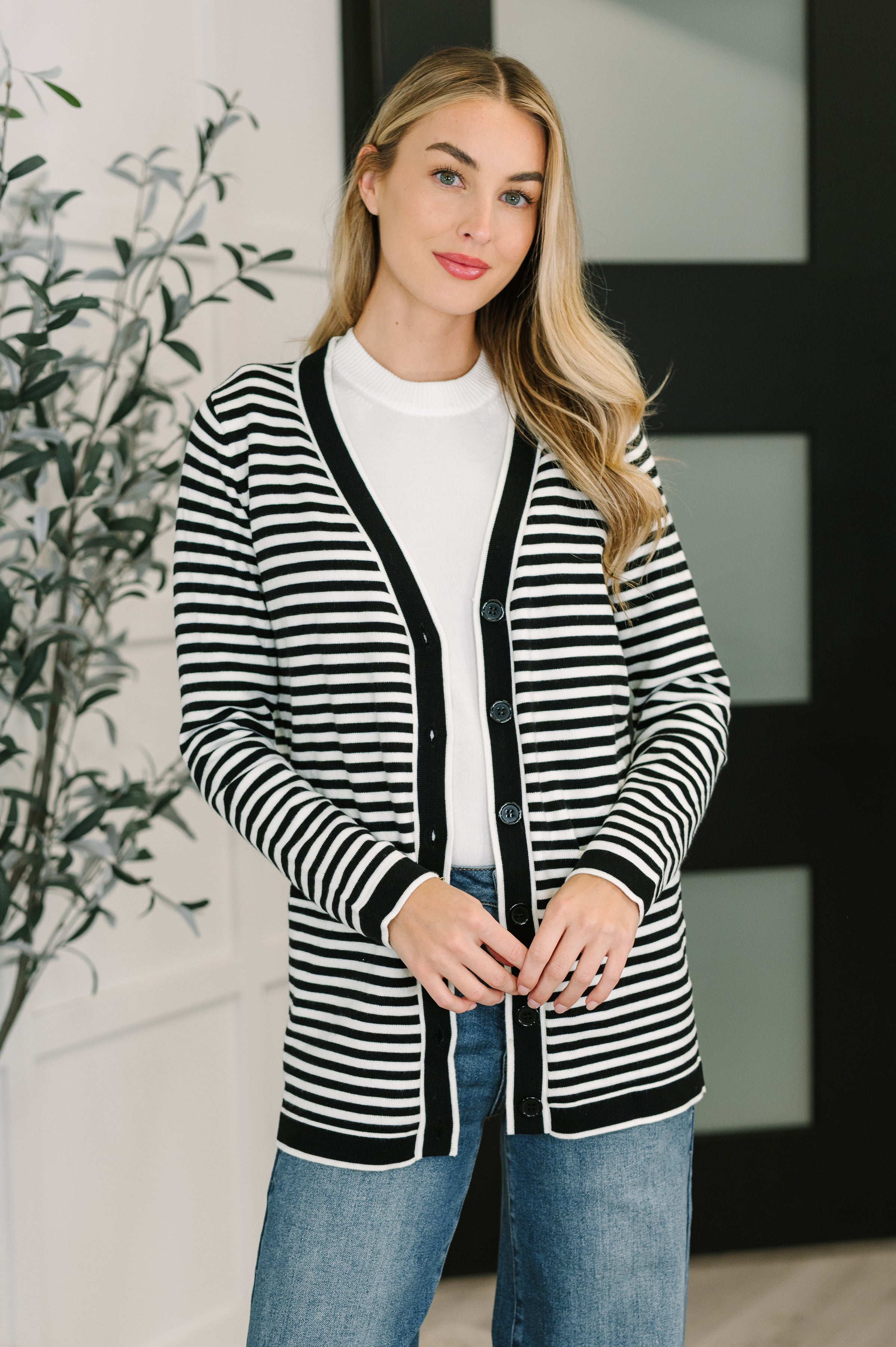 Finagle Your Way Striped Cardigan - Charming Charlie