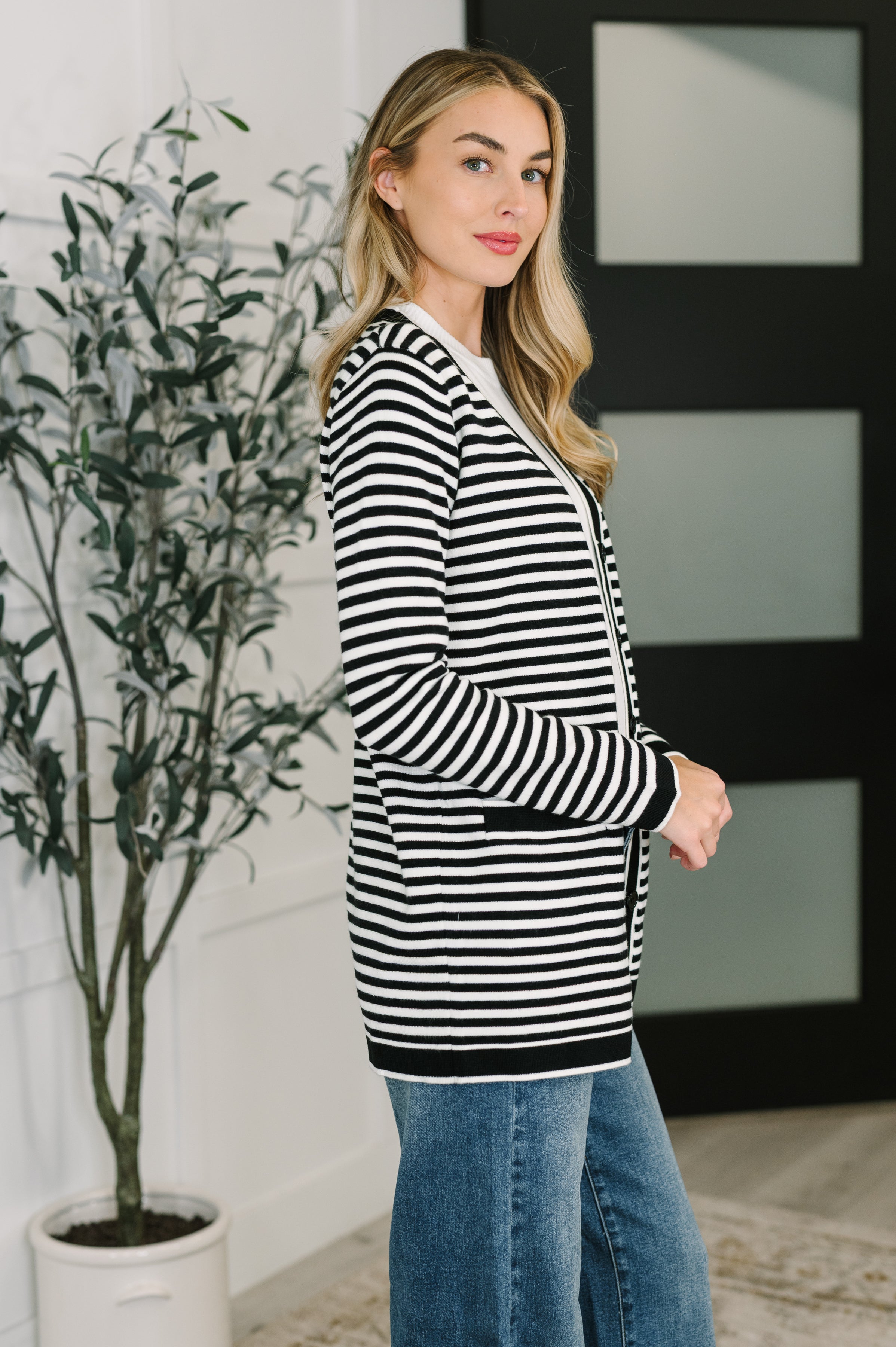 Finagle Your Way Striped Cardigan - Charming Charlie