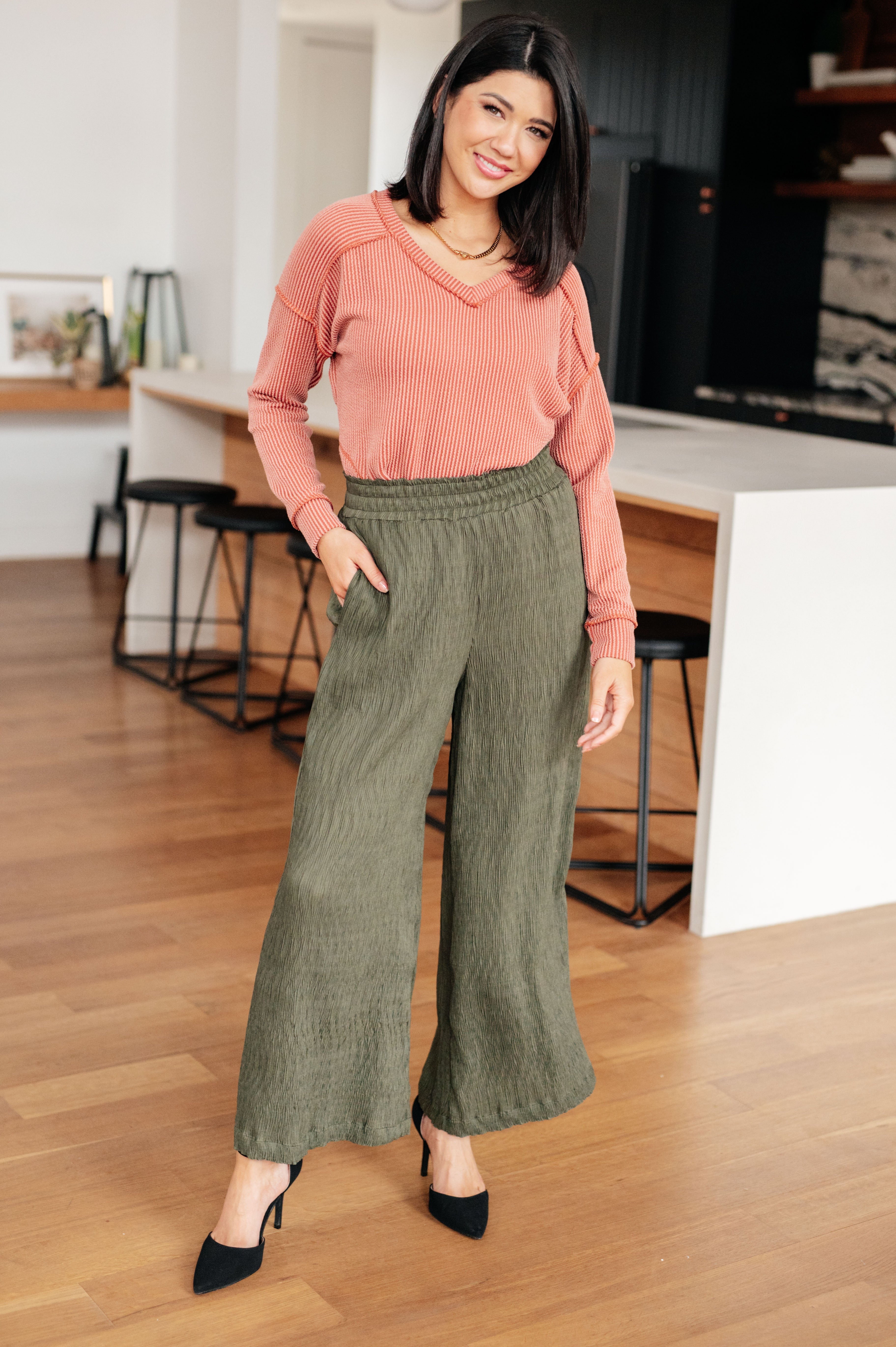 First and Foremost Rib Knit Top - Charming Charlie