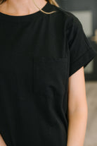 Fix You Right Up Short Sleeve Midi Dress in Black - Charming Charlie