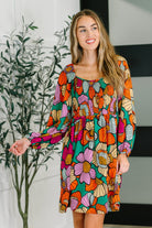 Floral Affairs Scoop Neck Dress - Charming Charlie