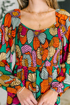 Floral Affairs Scoop Neck Dress - Charming Charlie