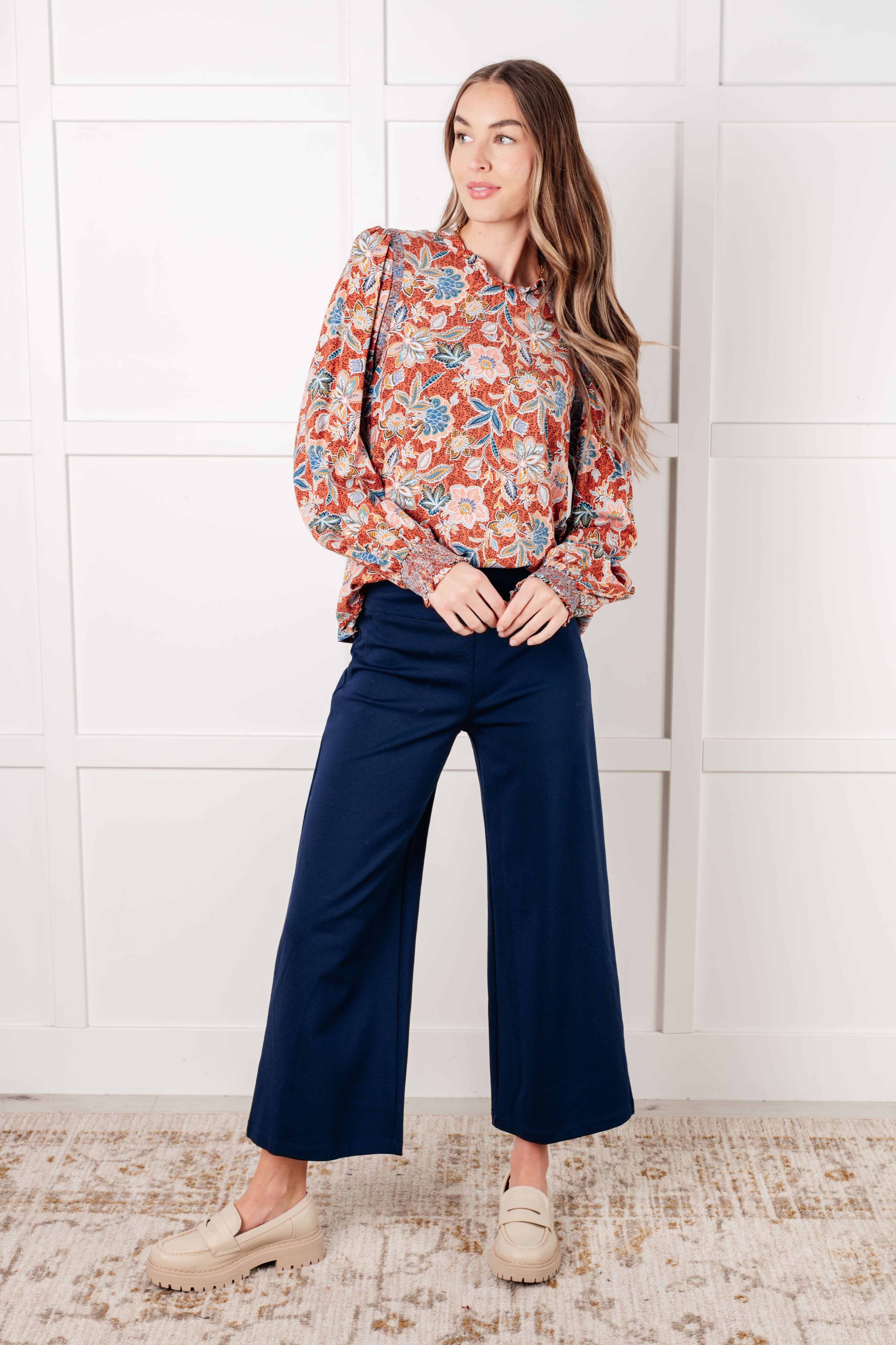 Floral Delight Blouse - Charming Charlie