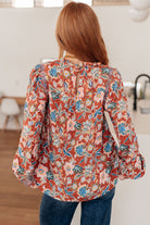 Floral Delight Blouse - Charming Charlie