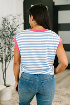 Following Through Color Block Muscle Tee - Charming Charlie