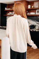 For You I Do Button Up Blouse - Charming Charlie