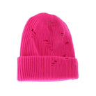 Fuchsia Unisex Distressed C.C. Beanie combines timeless style with everyday comfort. Crafted with a soft, breathable fabric, its distressed finish adds a subtle vintage edge, making it a versatile accessory for any wardrobe. Designed to fit all head sizes comfortably, this beanie provides warmth without sacrificing breathability, ideal for layering in cooler weather or adding a casual touch to your look year-round. 