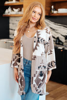 Full of Character Blanket Kimono - Charming Charlie